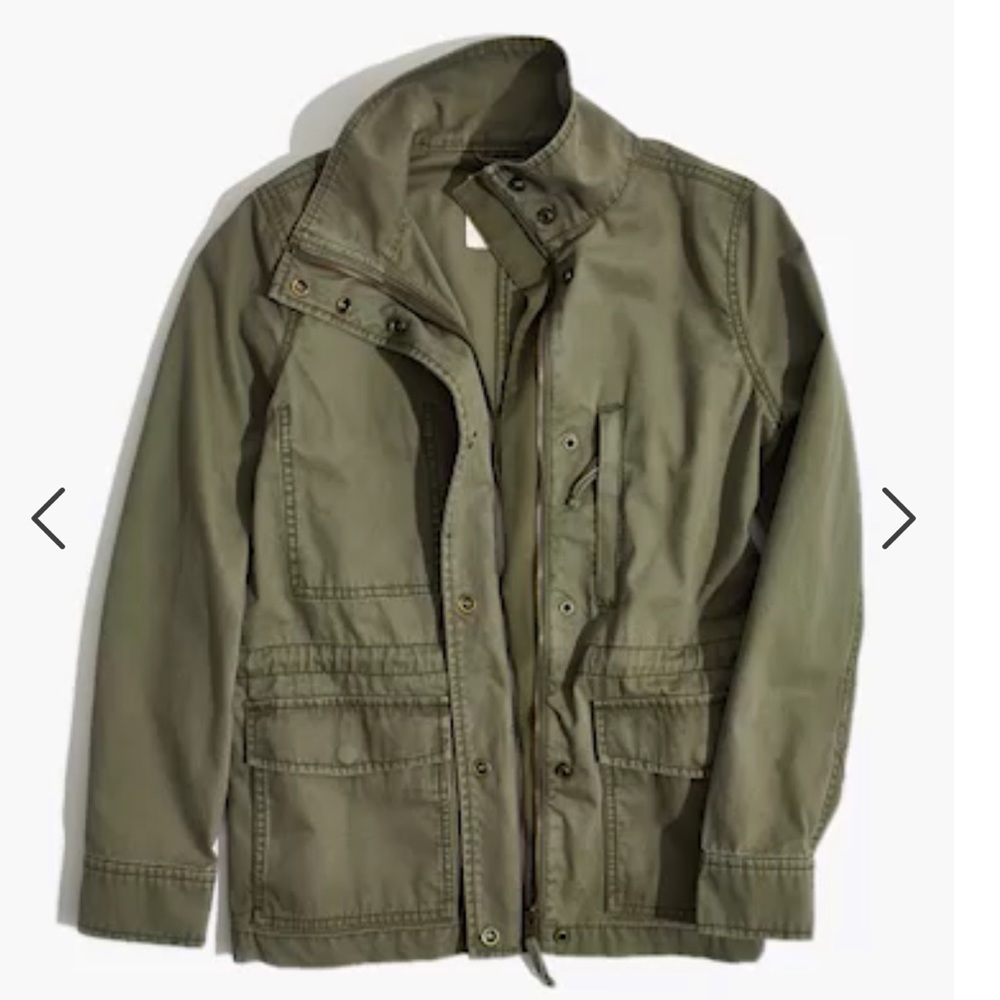 Madewell Olive Utility Jacket